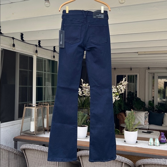 Veronica Beard Indigo Beverly High Rise Skinny Flare Jeans Size 26 NWT - Picture 5 of 9